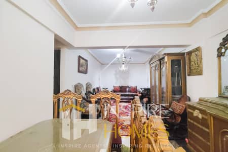 Furnished licensed apartment for rent, directly on Fawzi Moaz St.
