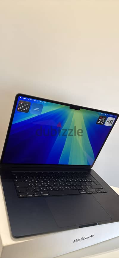 Apple MacBook Air 15 inch , 512g , 24g Ram , battery 100% , Arabic