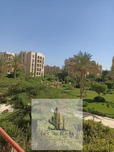 Apartment for sale in Rehab City, prime location near Abu Bakr Al-Siddiq Mosque, club & Gate 19.1st floor, wide garden view, great deal!