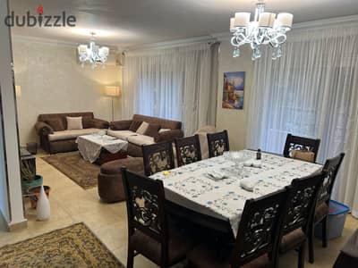 Furnished apartment for rent in Madinaty, B6