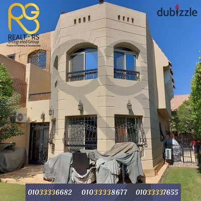 فيلا توين هاوس للبيع 356م كموبند مينا جاردن سيتي الترا سوبر لوكس تسهيلات 7 سنوات (mena garden city)
