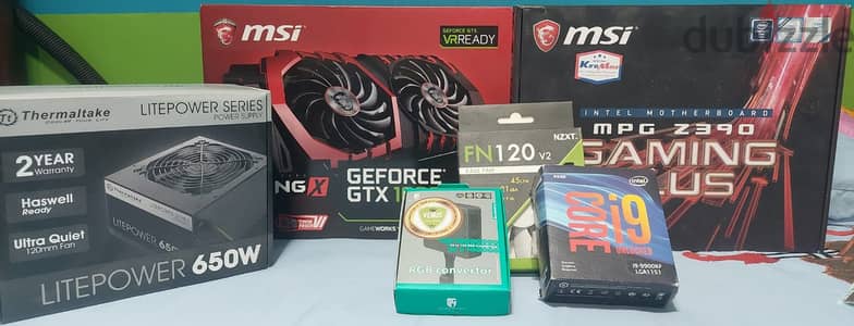 للبيع: تجميعة ألعاب ومونتاج احترافية قوية جداً (i9 9th Gen + GTX 1080