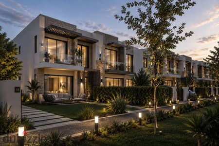 امتلك تاون هاوس 241م بجاردن خاصة في Moon Hills 5 | 10 سنين بدون فوائد