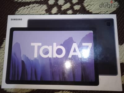 Samsung Galaxy Tab A7 SM-T509 مستعمل بحالة ممتازة + العلبة الأصلية