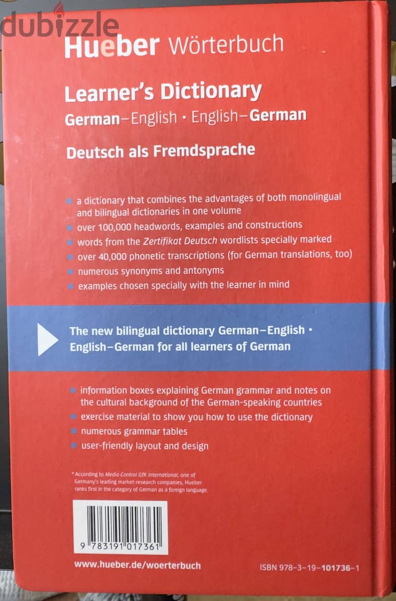 Hueber German–English Learner’s Dictionary 1