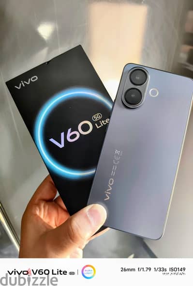 Vivo V60 Lite 5G, 12/256GB RAM, 6500mAh battery