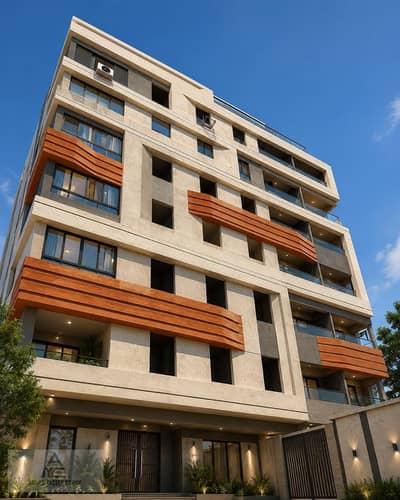 Apartment for sale 190 m immediate receipt in the central plateau in front of Wadi Degla Club 4 rooms and open vio fourth floor half finishing