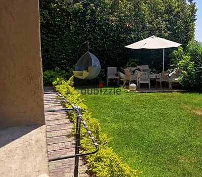 Apartment for rent, ground floor, with a garden of 170 m, a garden of 120 m, fully secured, next to services and gate, New Giza, Al-Khamayel, Sheikh Zayed