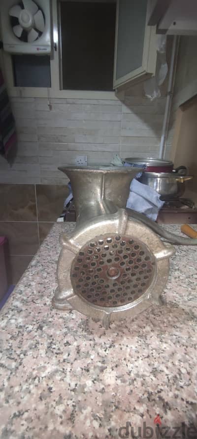 مفرمة لحمة يدوية زهر مقاس 32