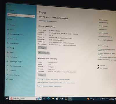 جهاز فوجيتسو بسعر لقطه i5 gen3 ram16 هاردين وكارت شاشه خارجي ٢ج
