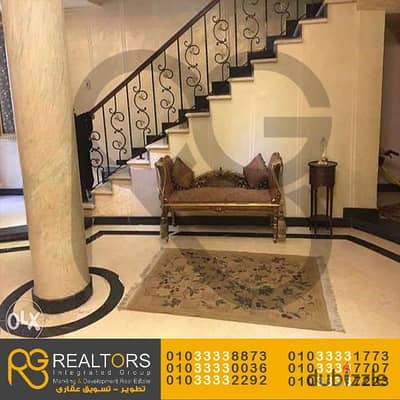 تاون هاوس للبيع 330م كمبوند  مينا جاردن سيتي سوبر لوكس تسهيلات 7 سنوات (garden city)