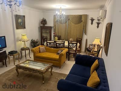 Furnished apartment for rent in Rehab City, near services and the old market