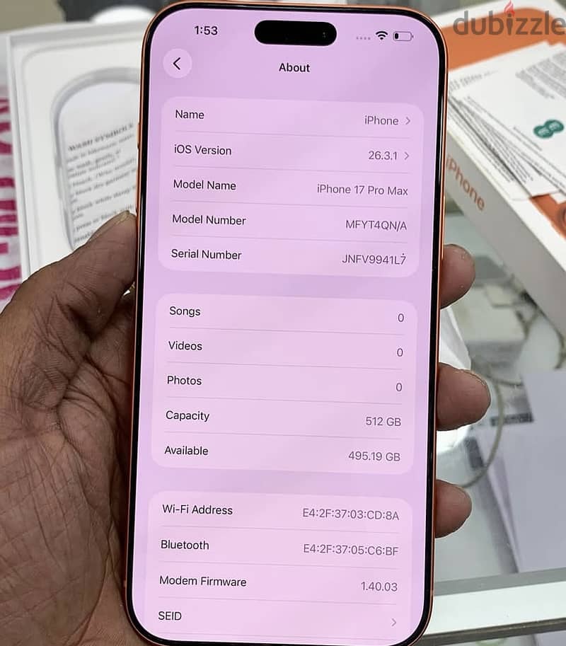 Apple iPhone 17Pro Max 2