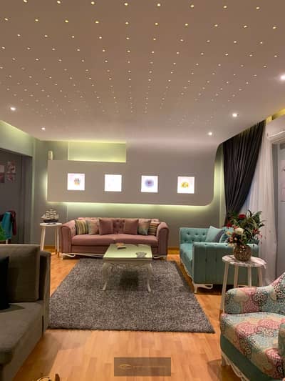 For sale - a very distinctive apartment in Compound Zayed 2000 in front of Arkan Plaza, fully furnished and equipped