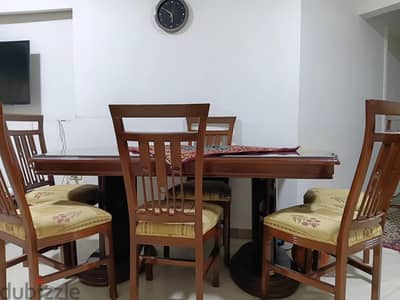 سفره زان ٦ كراسي + بوفيه بمرايه كبيره