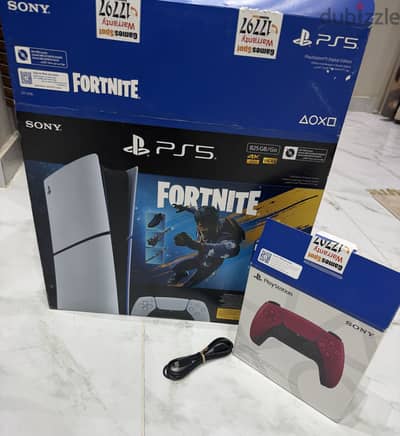 PS5 Slim digital بلاي ستيشن ٥ استخدام اقل من شهرين