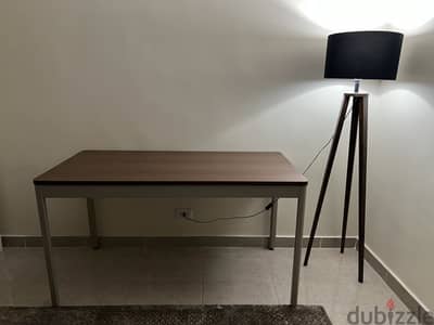 Ikea Desk – Wood & Steel