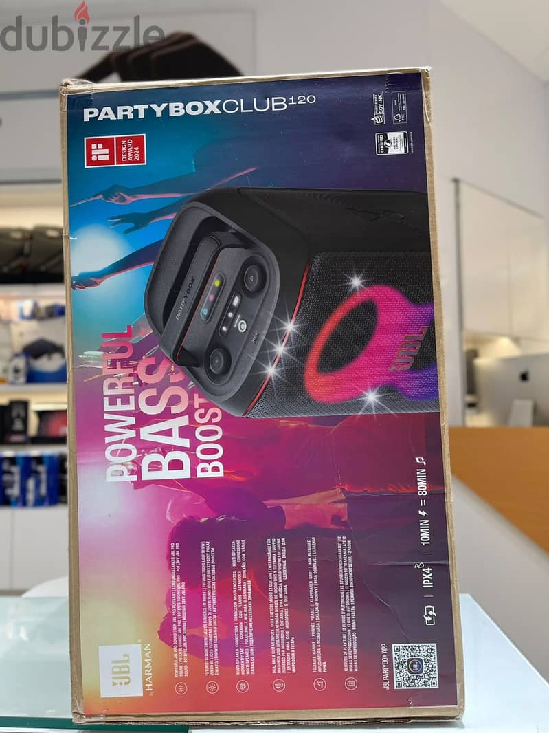Jbl party box 120  جديد 2
