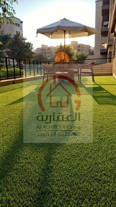 For immediate sale in the most prestigious phase of Madinaty (Group 83) – Ground floor apartment with private garden and open view  An unmissable inve