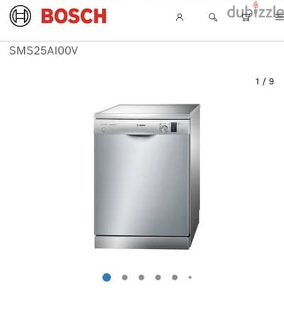 Dishwasher never used with 5 years warranty