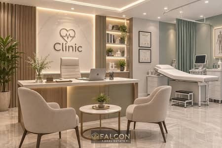 اخرعيادة  بسعر قليل بمقدم مليون جنيه - في مول D2N في كمبوند سراي " اكبر مول اداري و تجاري" تقسيط على 15 سنة