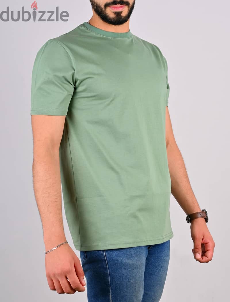 4 colours Basic T-shirt 1