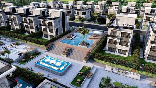 مقدم 520 الف فقط اخر تاون هاوس للبيع 305م بجاردن في الشيخ زايد وتقسيط حتى 7 سنوات