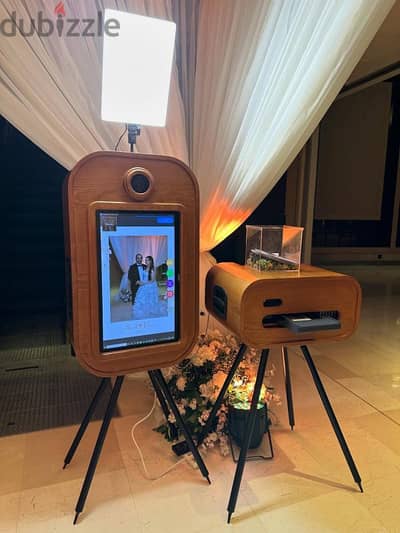 جهاز  photo booth للتصوير للسريع