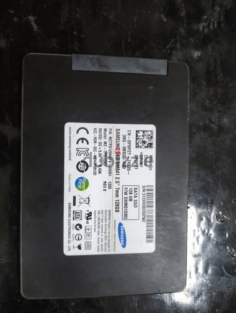 SSD Samsung 128g 1