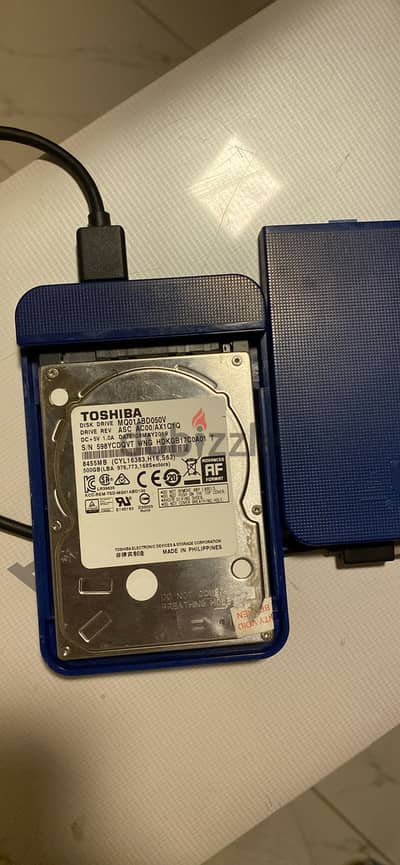 External Hard drive TOSHIBA 500GB