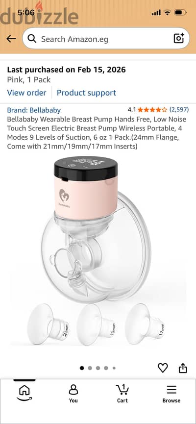 Bella baby electric pump
