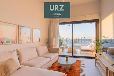 Invest in the highest rental yield and profit from a first-row chalet for sale in the North Coast, near cities, marinas, Hacienda, W, Samar, and Bayt Al-Bahr