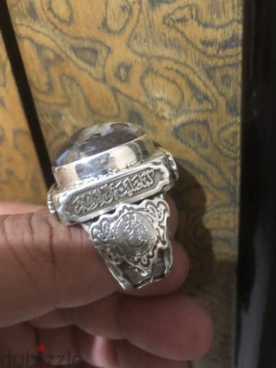 خاتم فضه ايطالي عيار 950