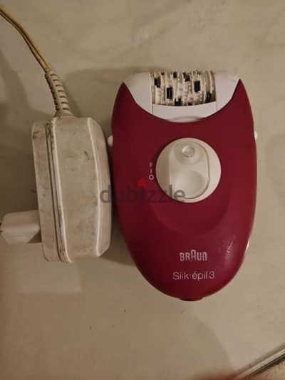 Braun Silk-épil 3 ومعاها الشاحن الاصلية