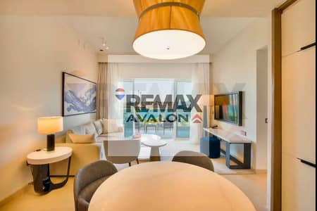 Luxury Furnished Studio with Panoramic Marina View at The Address Marina Beach Hotel (Marassi) 107 m