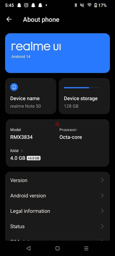 Realme Note 50