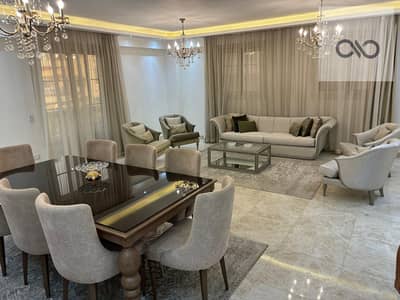 Apartment for sale in Al-Narges Villas 3, area 200m, 3 bedrooms * 3 bathrooms * reception 3 pieces * share in the garage * share in the land * natural gas * landline * separate water meter