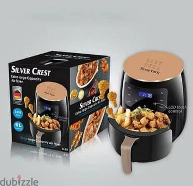 air fryer قلايه هوائيه  ليتر 6  2400 وات
