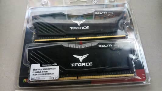 T-Force Delta RGB DDR4 32GB (2x16GB) 3200MHz CL16 رامات