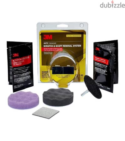 3M Scratch Removal System, 39071, 1 Kit طقم كامل ازلة الخدوش