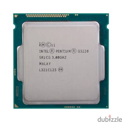 للبيع معالج Intel Pentium G3220 + كرت شاشة NVIDIA NVS 315