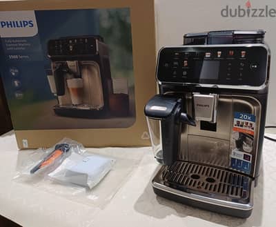 philips 5500 coffe machine ماكينة قهوة فيليبس