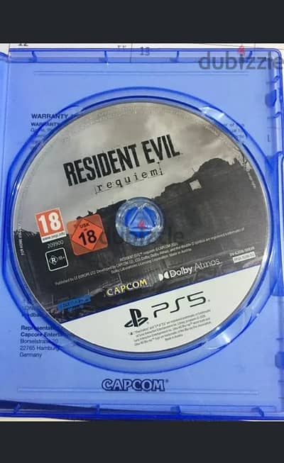resident evil requiem 9 ps5 used cd