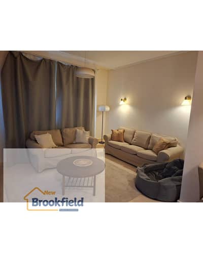 ستوديو للايجار مفروش بالكامل فى كمبوند فيلدج جيت بجوار شارع التسعين والجامعة الامريكية Fully Furnished Studio for Rent in Village Gate