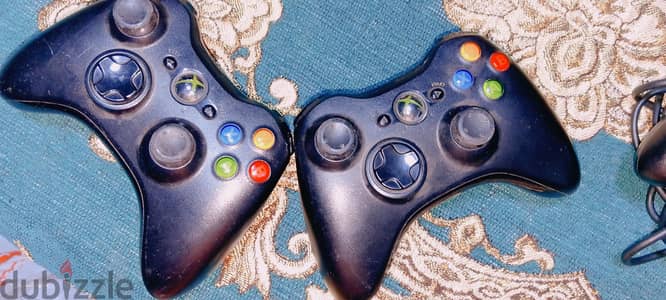 دراعين إكس بوكس 360 ببطاريات واحد ب ببطاريتين وواحد بطرياته بتتشحن
