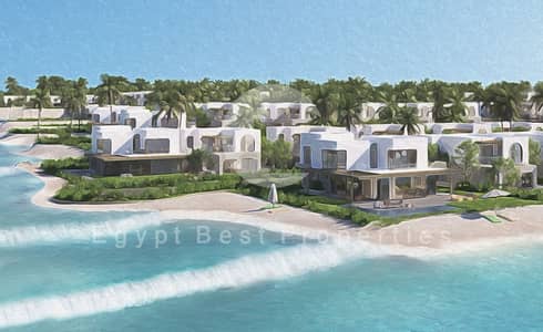 2 Bedrooms Chalet For Sale in The Med Ras El Hekma North Coast Fully Finished installments Over 10 Years With 5% Down Payment