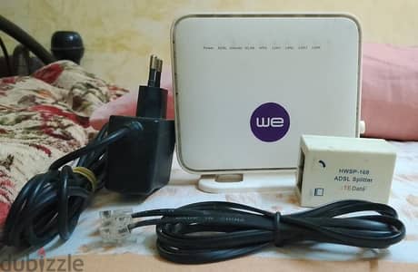 راوتر وي ارضي Router WE ADSL