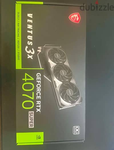 للبيع كارت شاشة MSI RTX 4070 SUPER 12GB Ventus 3X OC