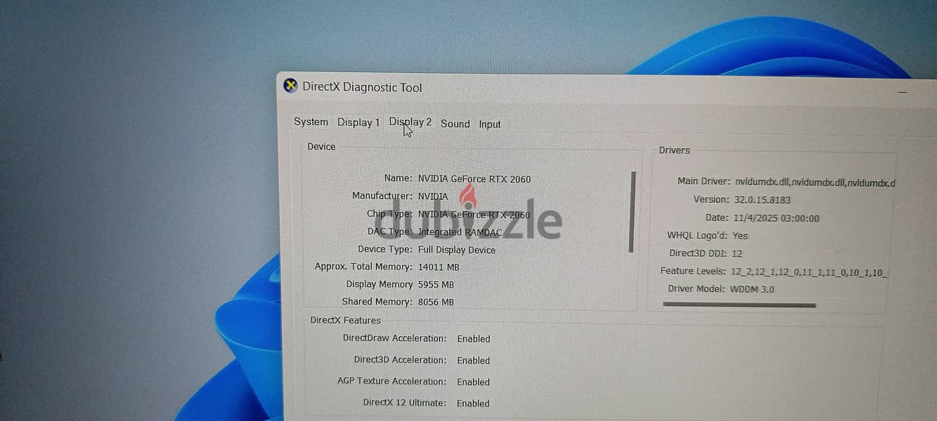 HP Omen i7 RTX 2060 12