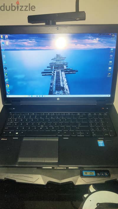 لاب zbook بكارت 4جيجا أساسي رامات 16  حاله استثنائية